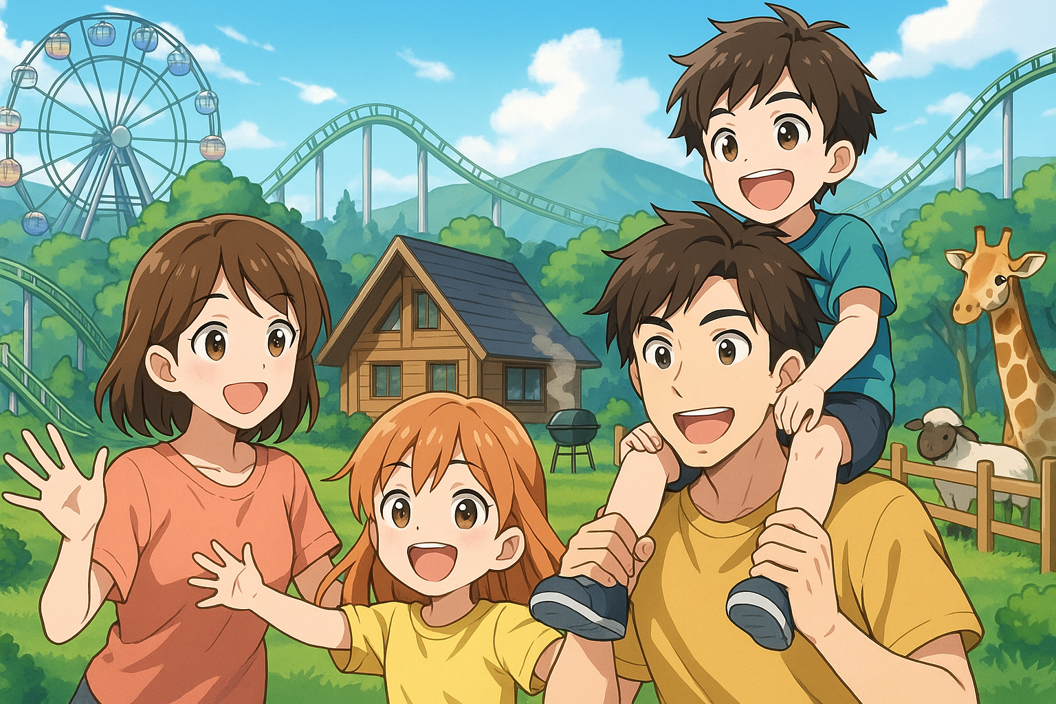 【那須で子連れ宿泊】コテージが最高！