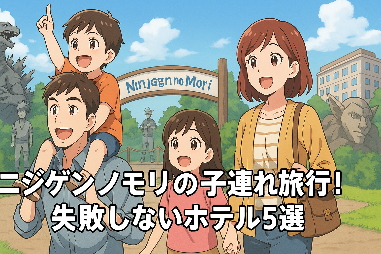ニジゲンノモリ 宿泊 子連れ