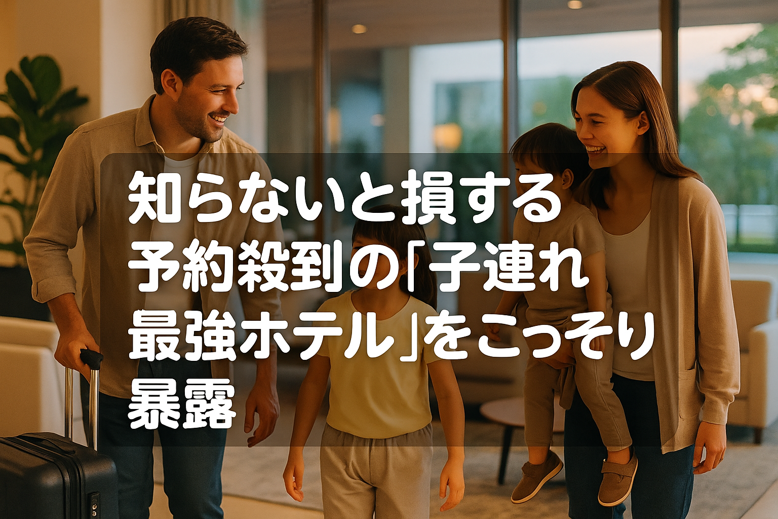 アドベンチャーワールドの子連れ宿泊ならココがおすすめ！知らないと損する予約殺到の「子連れ最強ホテル」をこっそり暴露