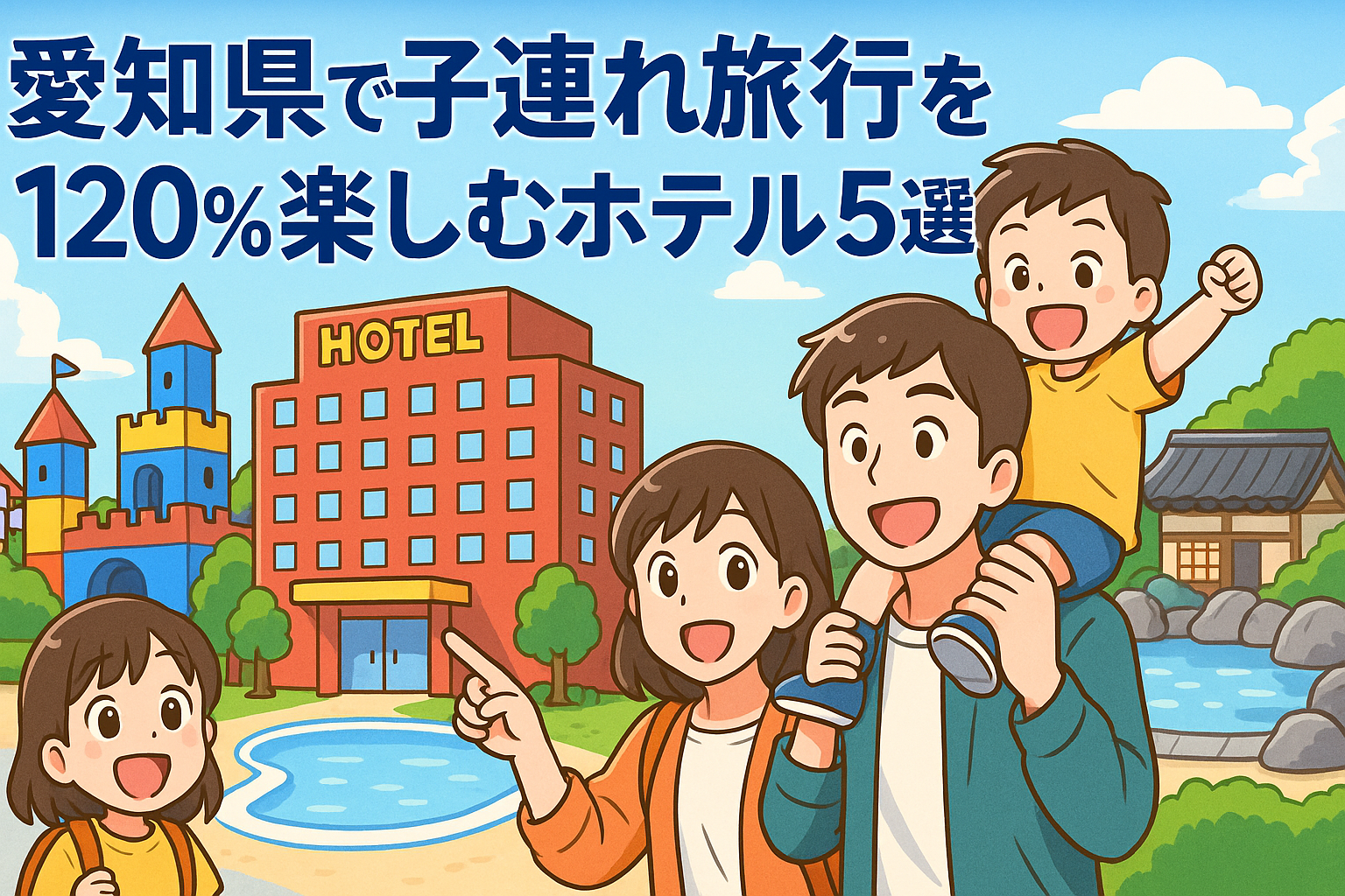 愛知県で子連れ宿泊