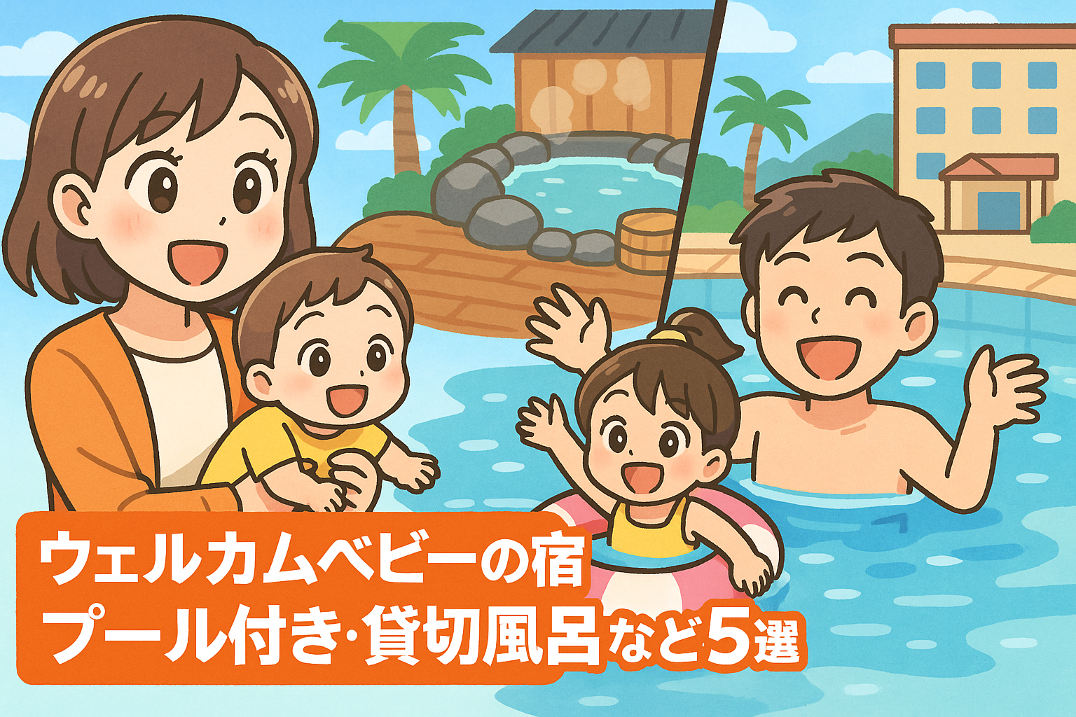 鳥羽水族館へ子連れ宿泊で失敗しない！ウェルカムベビーの宿・プール付き・貸切風呂など5選