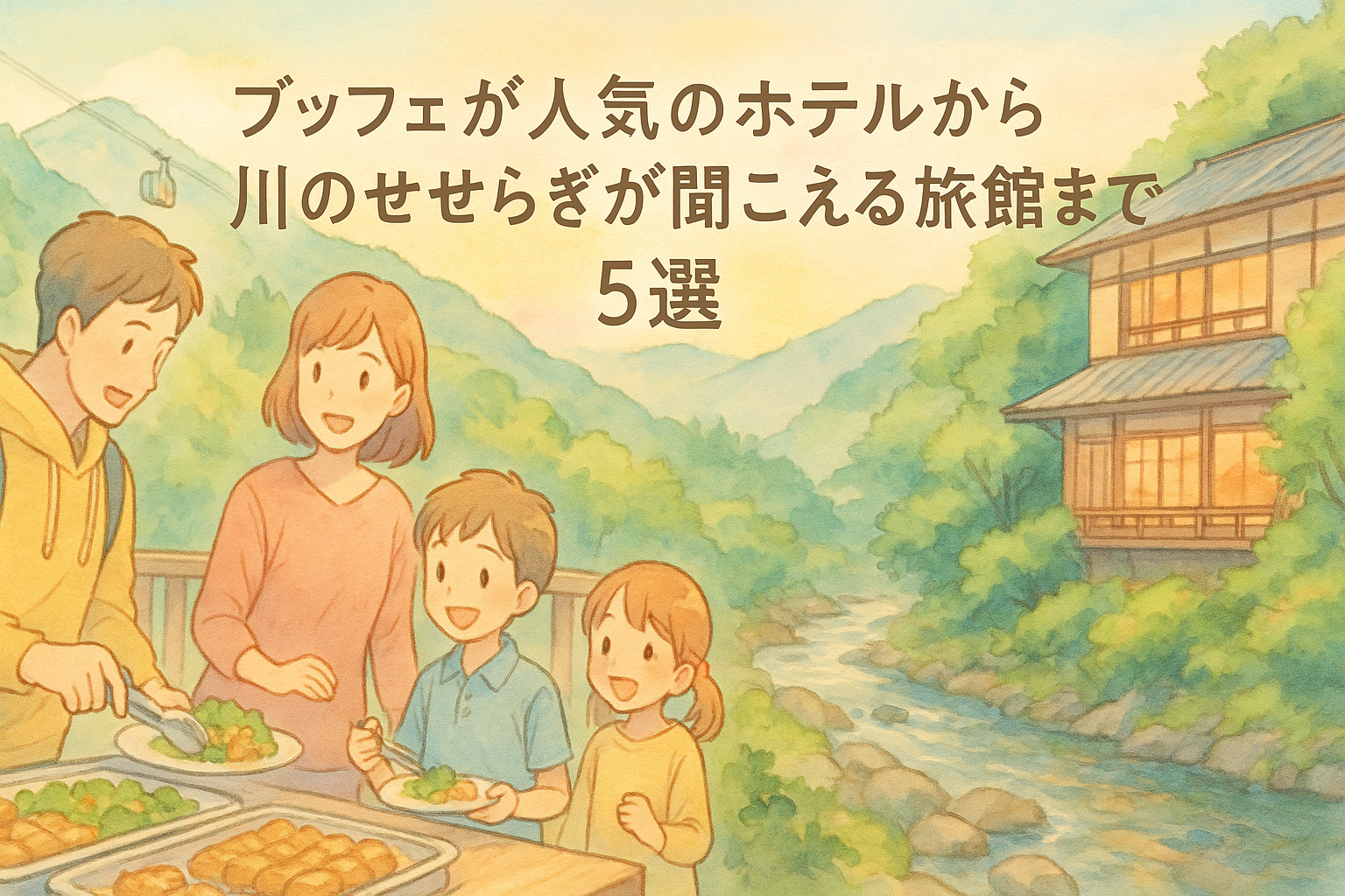 高尾山の子連れ宿泊で後悔しない！ブッフェが人気のホテルから川のせせらぎが聞こえる旅館まで5選