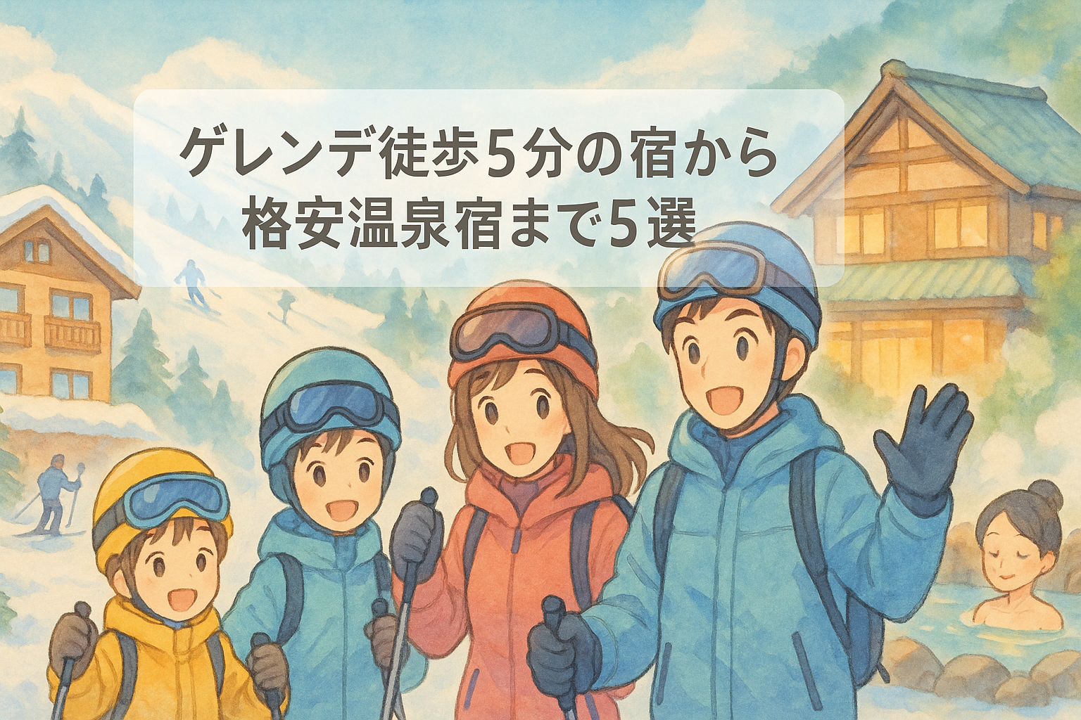 たんばらスキーパークの子連れ宿泊はココ！
