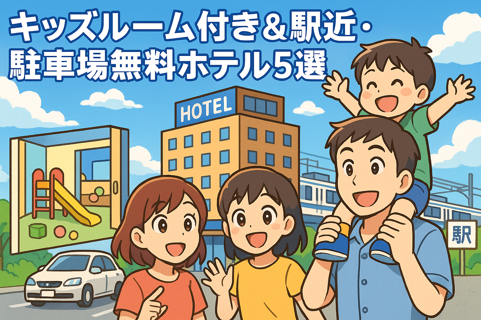 東武動物公園の子連れ宿泊はココ！キッズルーム付き＆駅近・駐車場無料ホテル5選